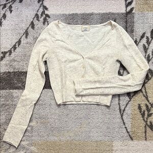 Wilfred Sicily Cream V-Neck Cardigan